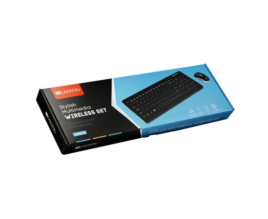 Комплект Canyon SET-W3 Wireless Black (CNS-HSETW3-RU), зображення 2 Комплект Canyon SET-W3 Wireless Black (CNS-HSETW3-RU), зображення 2