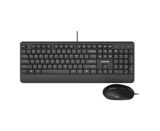 Комплект Canyon SET-14 USB Black (CNE-CSET4-RU), изображение 2 Комплект Canyon SET-14 USB Black (CNE-CSET4-RU), изображение 2