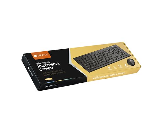 Комплект Canyon SET-W4 Wireless Black (CNS-HSETW4-RU), изображение 2 Комплект Canyon SET-W4 Wireless Black (CNS-HSETW4-RU), изображение 2