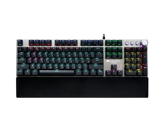 Клавиатура Canyon Nightfall GK-7 USB Black (CND-SKB7-RU)