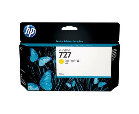Картридж HP DJ No.727 DesignJet T1500/T920 Yellow, 130 ml (B3P21A)
