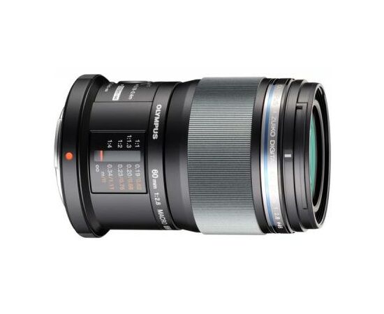 Об'єктив Olympus ET-M6028 macro 60mm 1:2.8 Black (V312010BE000)