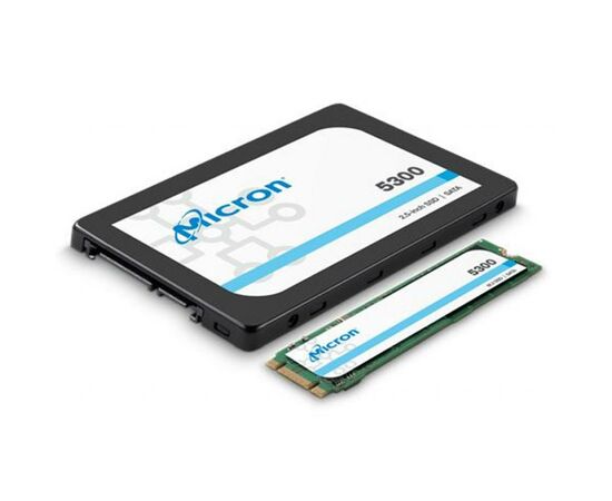 Накопичувач SSD для сервера 240GB M.2 2280, SATA 6Gb/s Enterprise SSD 5300 PRO Boot Micron (MTFDDAV240TDU-1AW1ZABYY)
