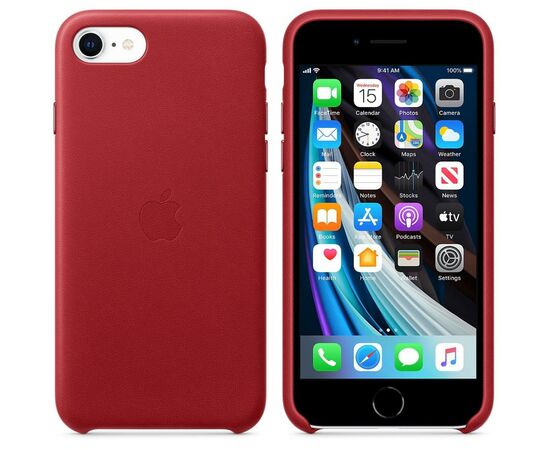 Чехол для моб. телефона Apple iPhone SE Leather Case - (PRODUCT)RED (MXYL2ZM/A), изображение 4 Чехол для моб. телефона Apple iPhone SE Leather Case - (PRODUCT)RED (MXYL2ZM/A), изображение 4
