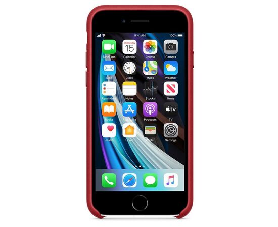 Чехол для моб. телефона Apple iPhone SE Leather Case - (PRODUCT)RED (MXYL2ZM/A), изображение 5 Чехол для моб. телефона Apple iPhone SE Leather Case - (PRODUCT)RED (MXYL2ZM/A), изображение 5