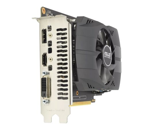 Видеокарта ASUS GeForce GTX1650 4096Mb PHOENIX OC D6 EVO (PH-GTX1650-O4GD6-P-EVO), изображение 4 Видеокарта ASUS GeForce GTX1650 4096Mb PHOENIX OC D6 EVO (PH-GTX1650-O4GD6-P-EVO), изображение 4