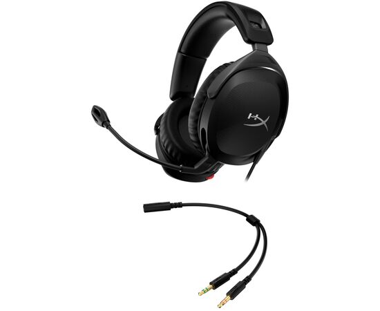 Наушники HyperX Cloud Stinger 2 Wired Black (519T1AA), изображение 7 Наушники HyperX Cloud Stinger 2 Wired Black (519T1AA), изображение 7