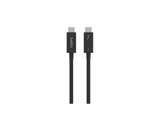 Дата кабель THUNDERBOLT 4, 40Gbps, 100W, 2m Black Belkin (INZ002BT2MBK)
