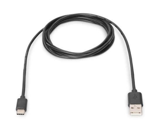 Дата кабель USB 2.0 AM to Type-C 1.8m Digitus (AK-300136-018-S), изображение 3 Дата кабель USB 2.0 AM to Type-C 1.8m Digitus (AK-300136-018-S), изображение 3