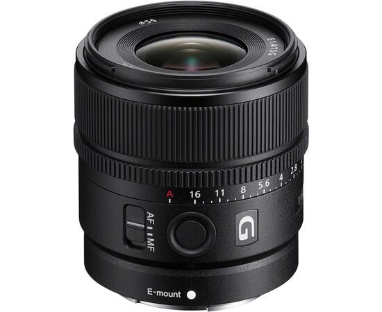 Об'єктив Sony 15mm, f/1.4 G для NEX (SEL15F14G.SYX)