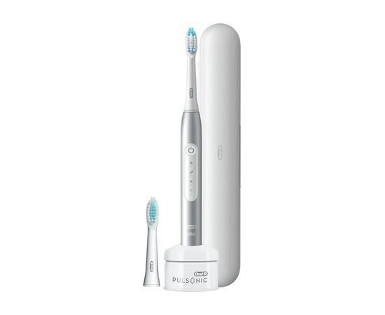 Електрична зубна щітка Oral-B 4500 S411.526.3X Pulsonic Slim Luxe Platinum TrEdit