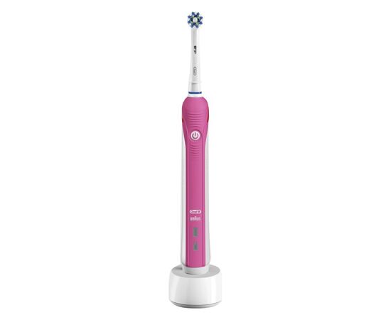 Електрична зубна щітка Oral-B PRO2 2500 D 501.513.2 X Pink Cross Action