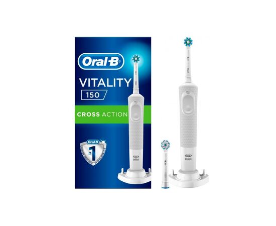 Электрическая зубная щетка Oral-B Vitality D100.424.1 PRO Cross Action, изображение 2 Электрическая зубная щетка Oral-B Vitality D100.424.1 PRO Cross Action, изображение 2