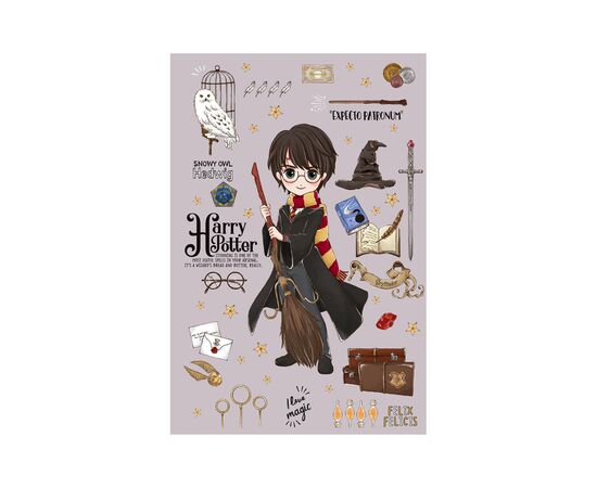 Блокнот Kite термобіндер Harry Potter А5, 64 листи, нелінований (HP23-193-1)