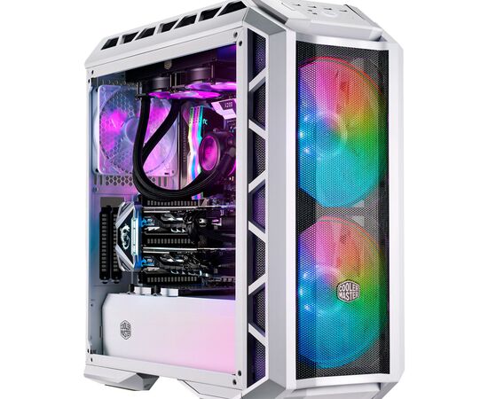 Корпус CoolerMaster MasterCase H500P Mesh White ARGB (MCM-H500P-WGNN-S01), изображение 9 Корпус CoolerMaster MasterCase H500P Mesh White ARGB (MCM-H500P-WGNN-S01), изображение 9