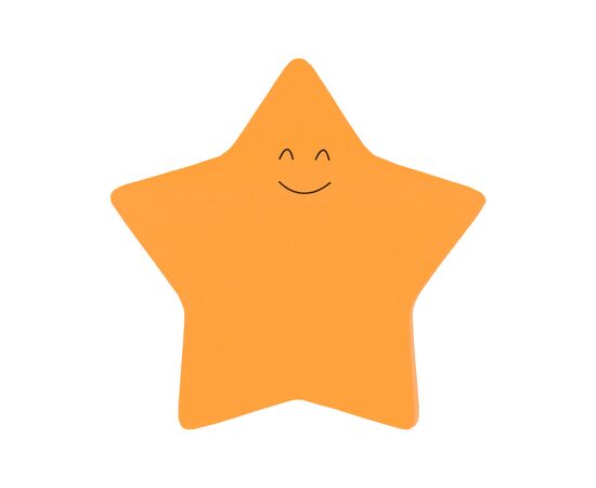 Папір для нотаток Axent з клейким шаром Star 70х70мм, 50 аркушів (2444-03-A)
