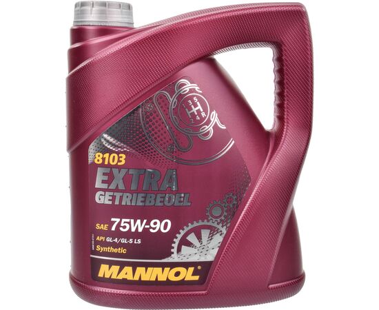 Трансмиссионное масло Mannol EXTRA GETRIEBEOEL 4л 75W-90 (MN8103-4)