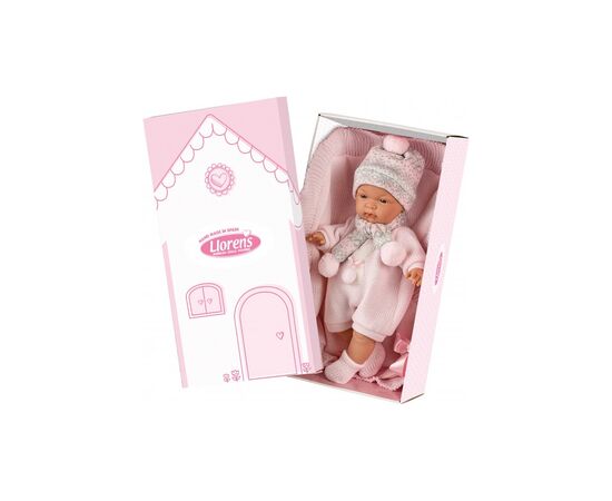 Кукла Llorens плачущий Joelle con toquilla, 38 см (38938), изображение 3 Кукла Llorens плачущий Joelle con toquilla, 38 см (38938), изображение 3