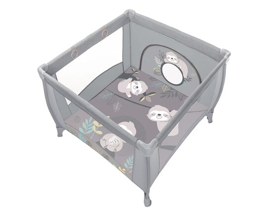 Дитячий манеж Espiro Play Up 2022 (07 Light Gray) (205354)