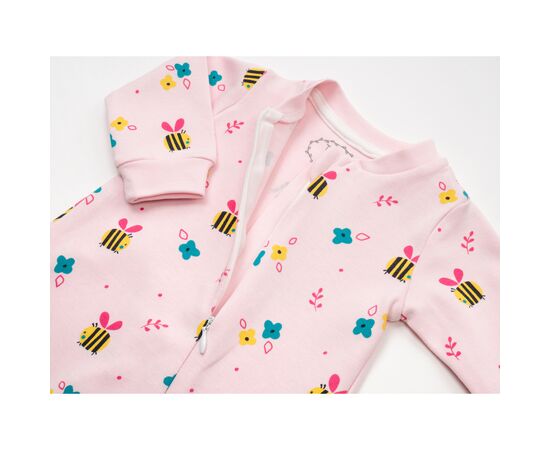 Человечек Tongs трикотажный на молнии (3635-56G-pink), изображение 3 Человечек Tongs трикотажный на молнии (3635-56G-pink), изображение 3