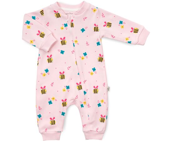 Человечек Tongs трикотажный на молнии (3635-56G-pink)