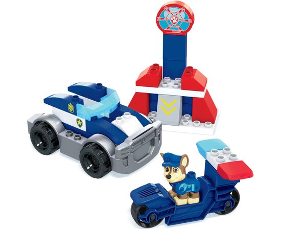 Конструктор Mega Bloks Щенячий патруль Полицейская машина Гонщика (GYJ00), изображение 2 Конструктор Mega Bloks Щенячий патруль Полицейская машина Гонщика (GYJ00), изображение 2