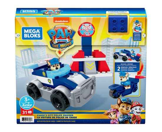 Конструктор Mega Bloks Щенячий патруль Полицейская машина Гонщика (GYJ00), изображение 6 Конструктор Mega Bloks Щенячий патруль Полицейская машина Гонщика (GYJ00), изображение 6