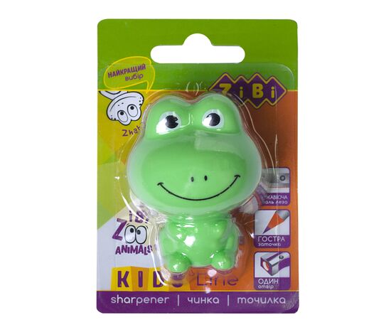 Точилка ZiBi Kids Line Жаба з контейнером (ZB.5520-5)