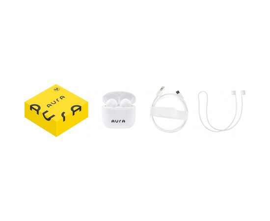 Наушники AURA 1 White (TWSA1W), изображение 6 Наушники AURA 1 White (TWSA1W), изображение 6