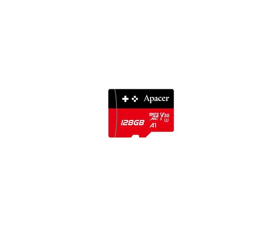 Карта пам'яті Apacer 128GB microSD class 10 UHS-I U3 (AP128GMCSX10U7-RAGC)