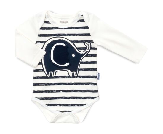 Набір дитячого одягу Miniworld зі слоником (14862-68B-blue), зображення 2 Набір дитячого одягу Miniworld зі слоником (14862-68B-blue), зображення 2
