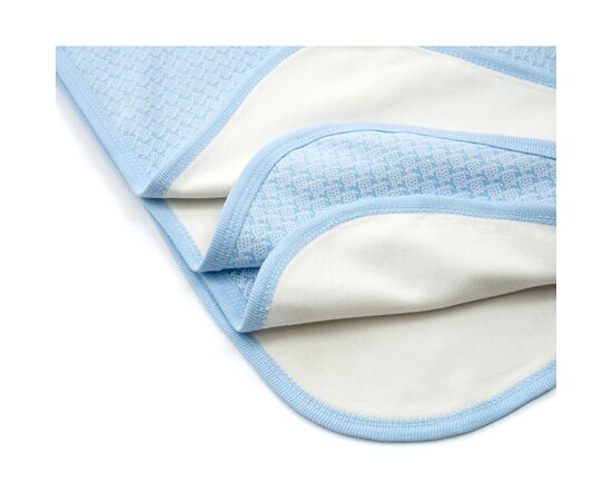 Дитяча ковдра Breeze трикотажна (BTS-475-blue), зображення 2 Дитяча ковдра Breeze трикотажна (BTS-475-blue), зображення 2
