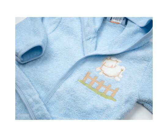 Детский халат Bibaby махровый (66203-86B-blue), изображение 3 Детский халат Bibaby махровый (66203-86B-blue), изображение 3