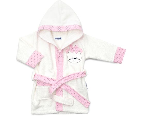 Детский халат Miniworld махровый (15554-98G-cream)