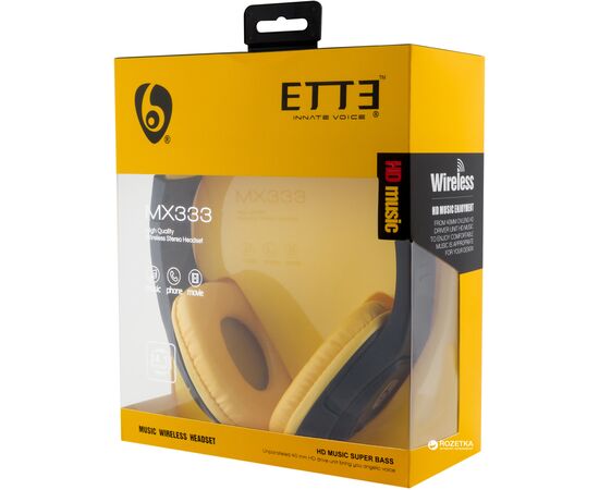 Наушники Ovleng MX333 HD Music Super Bass Yellow (nonmx333y), изображение 2 Наушники Ovleng MX333 HD Music Super Bass Yellow (nonmx333y), изображение 2