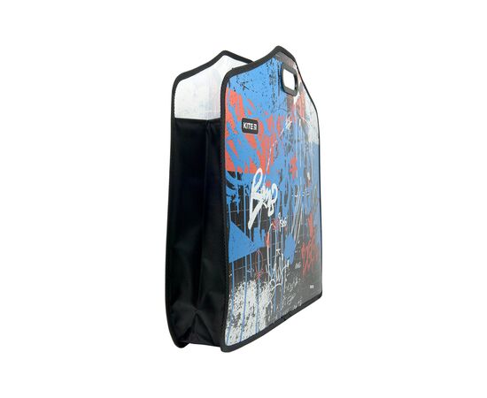 Папка - портфель Kite A3 на липучках Street Style, 1 отделение (K22-208-02), изображение 3 Папка - портфель Kite A3 на липучках Street Style, 1 отделение (K22-208-02), изображение 3