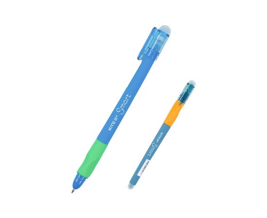 Ручка гелева Kite пиши-стирай Smart, синя (K21-098-02)