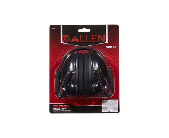 Наушники для стрельбы Allen Standard Passive Black (2274), изображение 5 Наушники для стрельбы Allen Standard Passive Black (2274), изображение 5