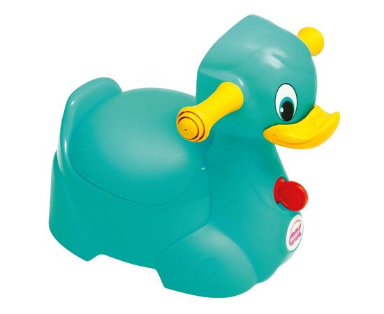 Горшок Ok Baby Quack с ручками для безопасности ребенка, бирюзовый. (37077230)