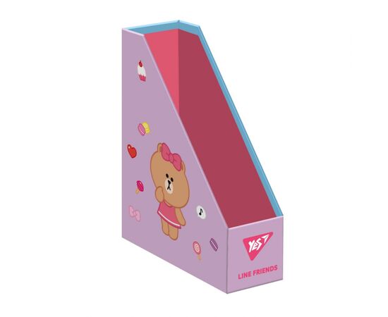 Лоток для паперів Yes Line Friends вертикальний, картон (450105)