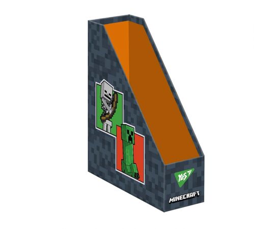 Лоток для бумаг Yes Minecraft вертикальный, картон (450109)