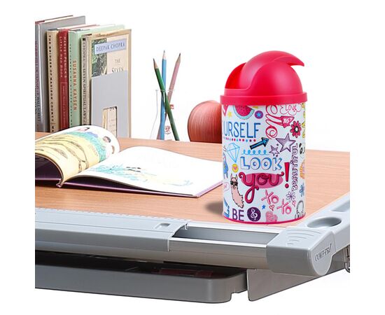 Корзина для бумаг Yes металлический Be yourself (707063), изображение 2 Корзина для бумаг Yes металлический Be yourself (707063), изображение 2