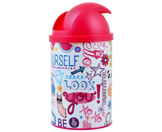 Корзина для бумаг Yes металлический Be yourself (707063)