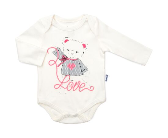 Набір дитячого одягу Miniworld з ведмедиком (14861-68G-cream), зображення 2 Набір дитячого одягу Miniworld з ведмедиком (14861-68G-cream), зображення 2