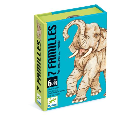 Настольная игра Djeco 7 семей (7 familles Animaux du monde) (DJ05102)