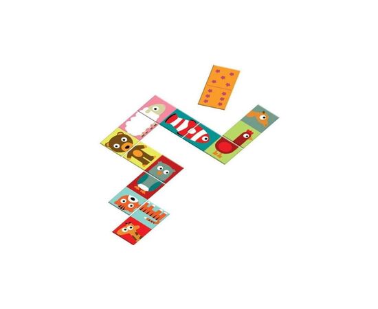 Настольная игра Djeco Детское домино. Составь животное (DJ08165), изображение 2