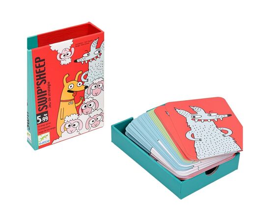 Настольная игра Djeco Собери барашков (Swip' Sheep) (DJ05145), изображение 3 Настольная игра Djeco Собери барашков (Swip' Sheep) (DJ05145), изображение 3