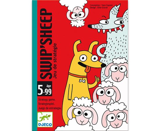 Настільна гра Djeco Збери баранчиків (Swip' Sheep) (DJ05145)