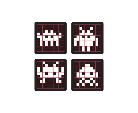 Настольная игра Djeco Пиксели (Pixel Tangram) (DJ08443), изображение 5 Настольная игра Djeco Пиксели (Pixel Tangram) (DJ08443), изображение 5