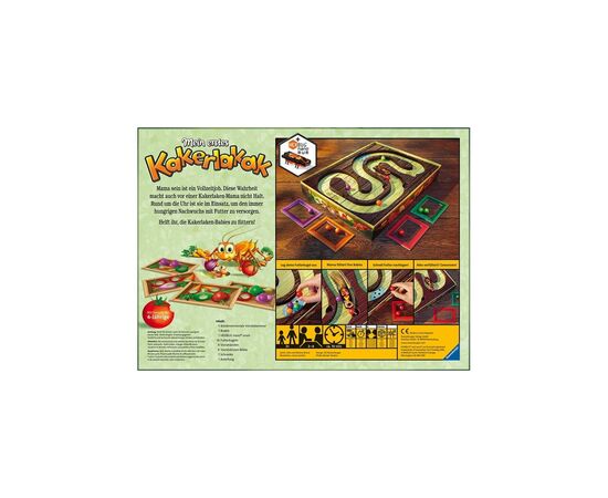 Настольная игра Ravensburger Моя первая Кукарача (20627), изображение 3 Настольная игра Ravensburger Моя первая Кукарача (20627), изображение 3